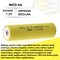 Exell Battery AA 1.2V 800mAh NiCd Rechargeable Button Top Assembly Cell Battery EBC-307 - alternate 6